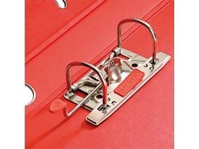 Herlitz 10834737, A4, Polypropeeni (PP), Punainen, 5 cm, 1 kpl