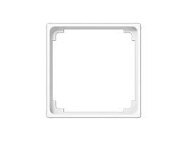 JUNG A 590 Z WW, Vit, Termoplast, Varje varumärke, 50 mm, 50 mm