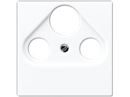 JUNG A 561 PLSAT WW, Vit, Duroplast, JUNG, SAT + TV + radio, 1 styck