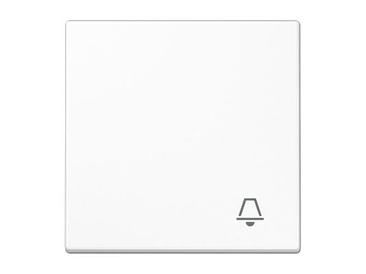Jung cover rocker symbol "bell" LS 990, LS design, LS plus alpine white LS 990 K WW (LS 990 K WW)