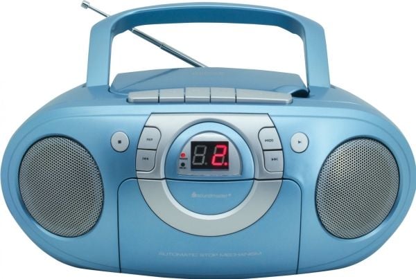 Soundmaster SCD5100BL, Analog, FM, 87,5 - 108 MHz, Spiller, CD, CD-R, CD-RW, Normal, Gjenta alt, Repeter en