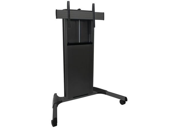 Chief Fusion X-Large Ultrawide Mobile TV Cart - For Displays 55-100" - Black - Vogn - for flatpanel - svart - skjermstørrelse: 55"-100"