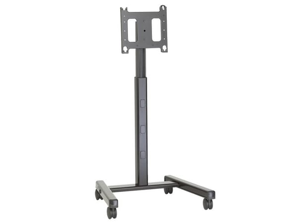 Chief Large Flat Panel Mobile Cart - For Displays 55-100" - Black - Stativ (grensesnittsbrakett) - for flatpanel - svart - skjermstørrelse: 42"-71"...