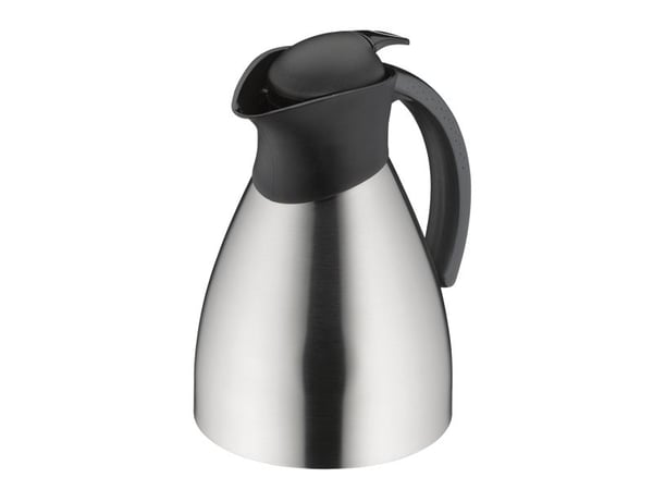 Alfi 0787205150, Karaffel, 1,5 L, Svart, Rustfritt stål, Rustfritt stål, Rund, Bono