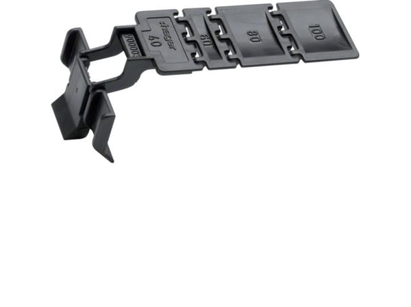Hager BA7CLIP, ABS synthetics, Polykarbonat, EN50085-2-3