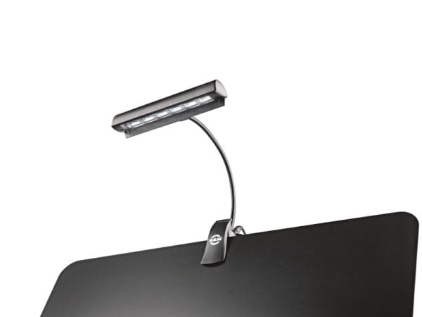 König & Meyer 12248-000-55, Svart, Plast, LED, 3 m, Batteri, 110 - 240 V