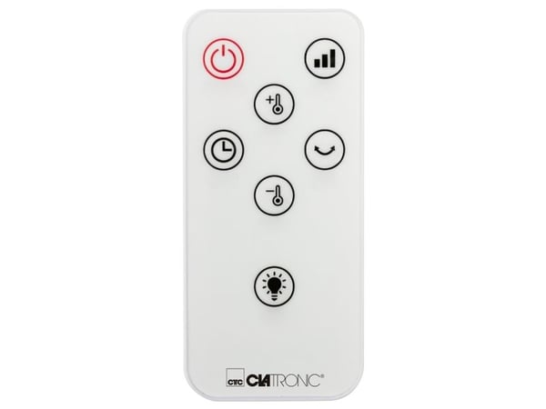 Clatronic HL 3763 - Kjølevifte / varmer - mobil - hvit/svart