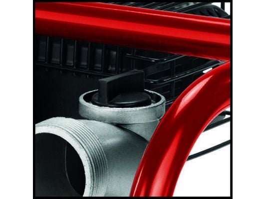 Einhell GE-PW 46, 4600 W, Bensin, 2,6 stang, 23000 l/t, Sort, Grå, Rød