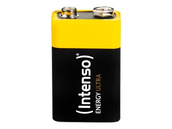 Intenso Energy Ultra - Batteri 9V / 6LR61 - Alkalisk - 560 mAh