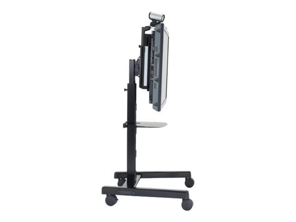 Chief Large Flat Panel Mobile Cart - For Displays 55-100" - Black - Stativ (grensesnittsbrakett) - for flatpanel - svart - skjermstørrelse: 42"-71"...