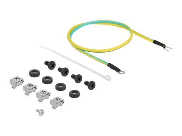Delock - Patch-panel - 1U - 19" - 24 portar