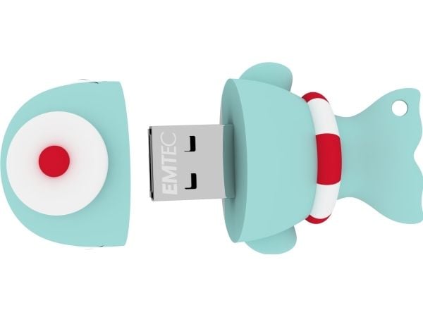 EMTEC Animalitos Marine Range M337 Sailor Whale - USB flash-enhet - 16 GB - USB 2.0