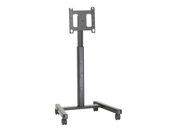 Chief Large Flat Panel Mobile Cart - For Displays 55-100" - Black - Stativ (grensesnittsbrakett) - for flatpanel - svart - skjermstørrelse: 42"-71"...