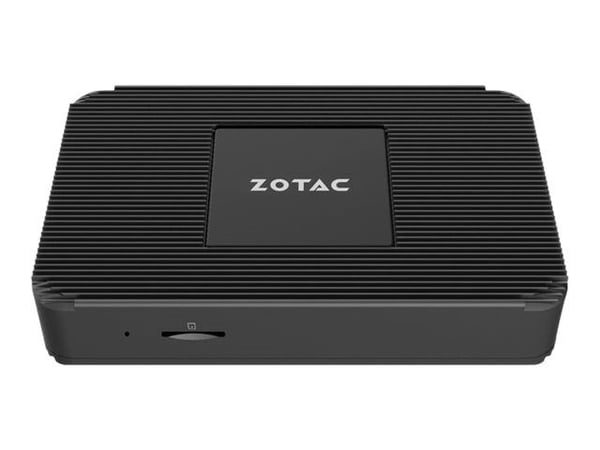 ZOTAC ZBOX P Series PI336 pico - Mini-PC Celeron N6211 / upp till 3 GHz - RAM 4 GB - SSD - eMMC 128 GB - UHD Graphics - Gigabit Ethernet, IEEE 802....