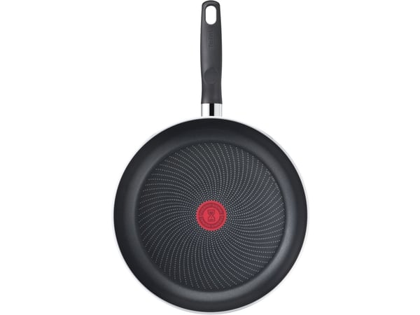 Tefal Start''easy C26706, rund, universalpanne, svart, titan, aluminium, Thermo-Spot