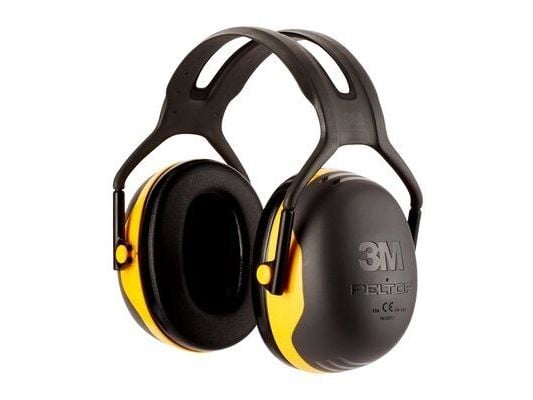 3M X2AC1, Voksen, Hankjønn, Sort, Gult, Hodebånd, 105 dB, 31 dB