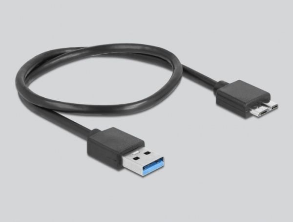Delock - Drevkabinett - 2.5" - SATA 6Gb/s - USB 3.2 (Gen 1) - svart