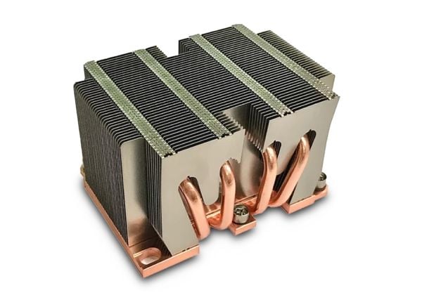 Inter-Tech B-8 - Kylfläns för processor - (för: LGA3647) - koppar - 2U