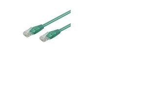Goobay CAT 6-1500 UTP Green 15m, 15 m, Grön