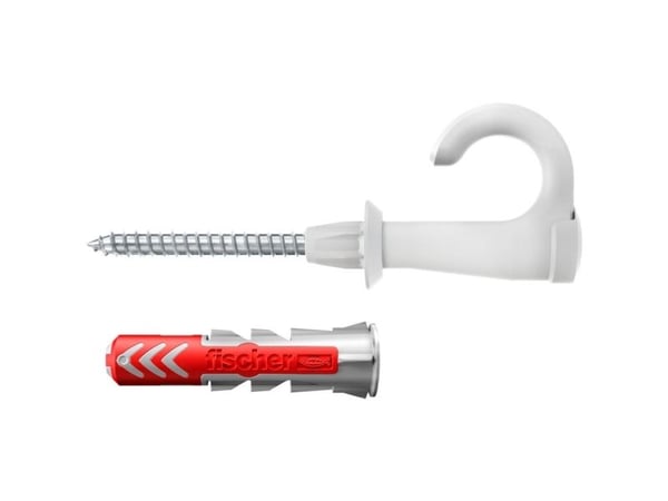 Fischer DuoPower 8x40 EasyHook Round K (4) Rawlplug-sortimentti 557924 1 sarja
