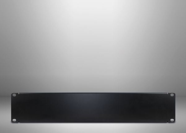 Inter-Tech - Rackblankningspanel - svart - 2U - 19"