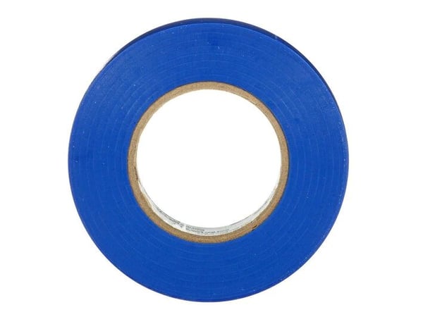 3M 165BL6E, 1 kpl, sininen, PVC, 600 V, läpipainopakkaus, 25 m
