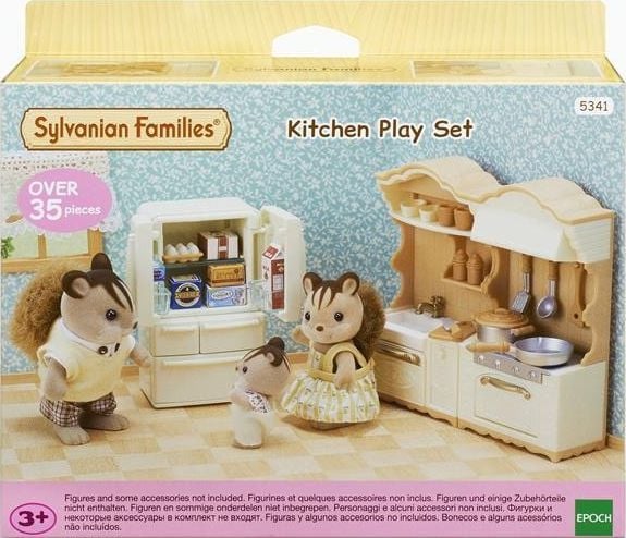 Sylvanian Families Kjøkkeninnredning med kjøleskap