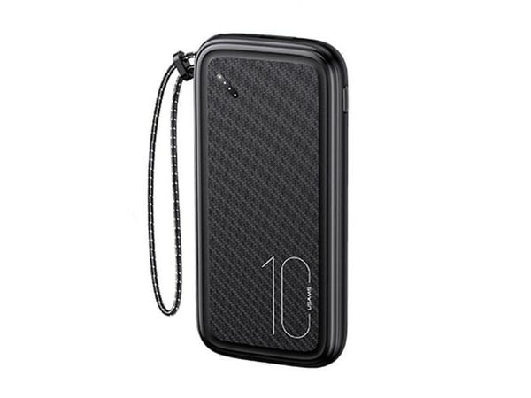 USAMS US-CD150 PB56 2X-USB 10000mAh Svart