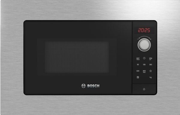 Bosch Serie | 2 BFL623MS3 - Mikrovågsugn - inbyggd - 20 liter - 800 W - rostfritt stål