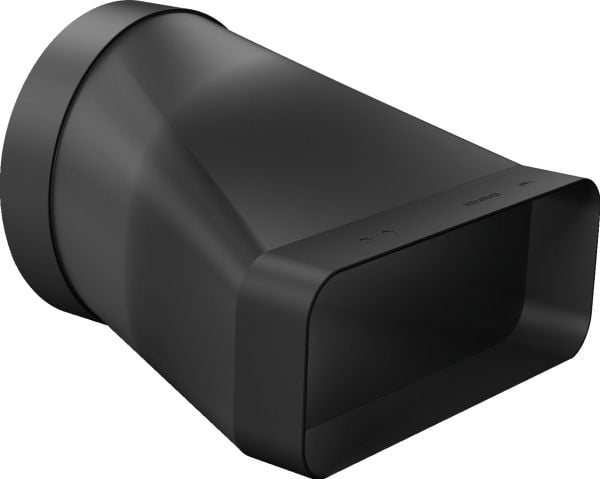 Siemens HZ9VDSI0 - Flat adapter fra flat kanal til rund Ø: 150 mm