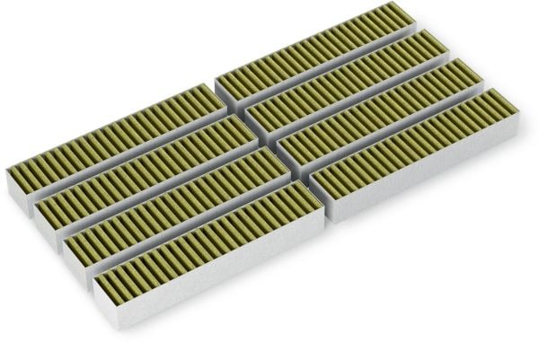 Siemens LZ21WWB16, Liesituulettimen suodatin, Vihreä, 125 mm, 345 mm, 450 mm