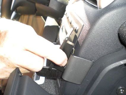 Brodit ProClip Angled mount - Montering for mobiltelefon - svart