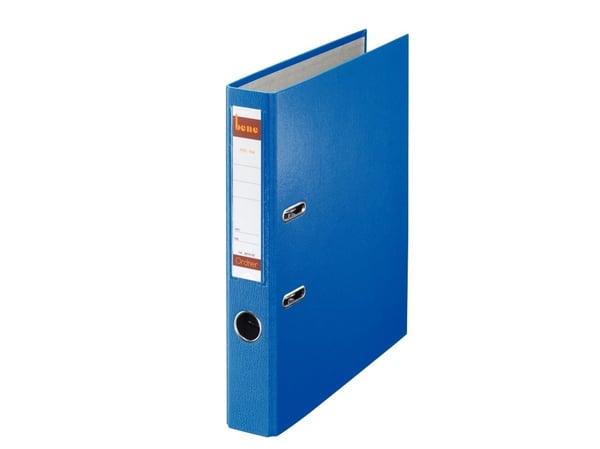 Bene 291600BL, A4, Sponplate, Kartong, Papir, Plast, Blå, 350 ark, 80 g/m², 5,2 cm