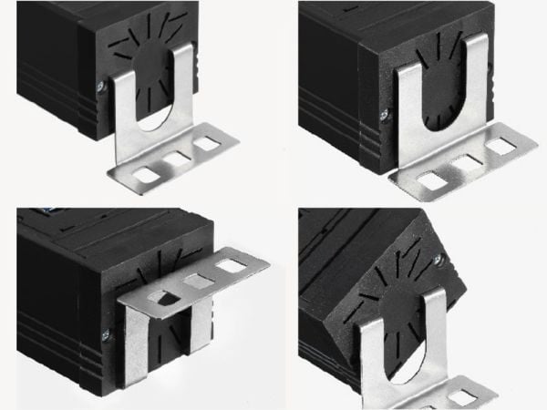 Bachmann 420.0014, 2 m, Sisätila, Musta, 7 AC-pistorasia(a), 16 A, 438 mm