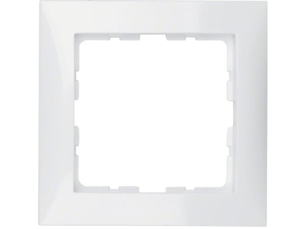 Berker 10118989, Valkoinen, Duroplast, Berker, Kiiltävä, Berker S.1, 10 kpl