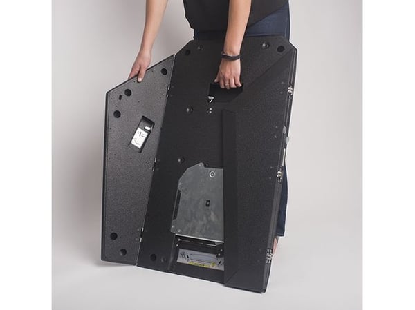 Chief Portable Flat Panel Display Stand - Black - Stativ - for flatpanel - svart