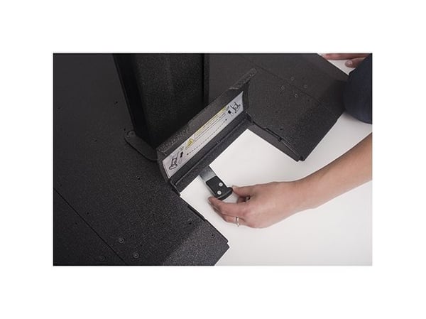 Chief Portable Flat Panel Display Stand - Black - Stativ - for flatpanel - svart