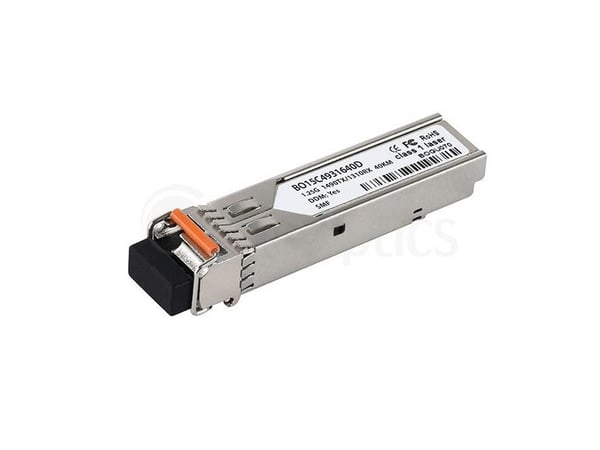 BlueOptics SPL-43-GB-BD-CDFM-BO, Fiber optisk, 1250 Mbit/s, SFP, BX-D, 40000 m, 1490 nm