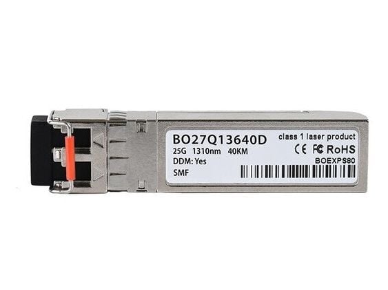 BlueOptics SFP28-25G-ER-MR-BO, Fiberoptik, 25000 Mbps, SFP28, LC, 40000 m, 1310 nm