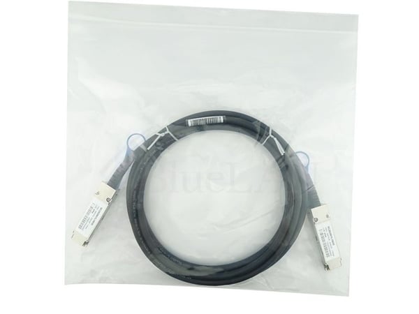 BlueOptics QSFP28-DAC-5M-LE-BL, 5 m, QSFP28, QSFP28, Hunkjønn