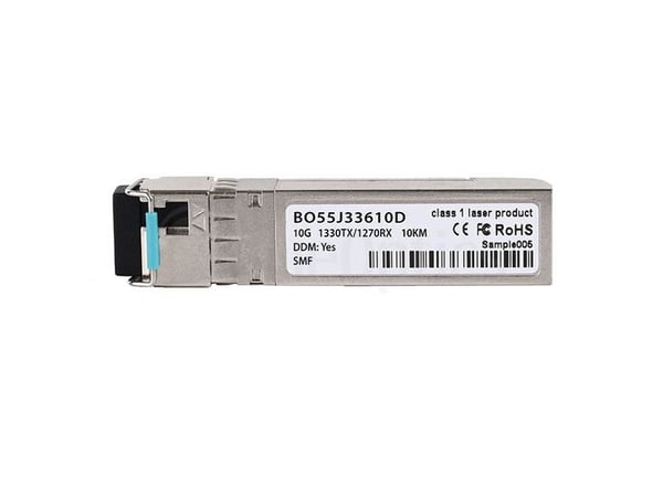 BlueOptics BO55J33610D, Fiberoptik, 10000 Mbit/s, SFP+, LC, 1330 nm, 1270 nm