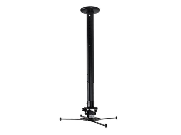 B-TECH PRO Install BT899XL-Ad - Monteringssett (takmontering) - adjustable drop - for projektor - extra-large, micro-adjustment - svart