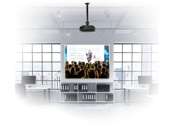 B-TECH PRO Install BT899XL-Ad - Monteringssett (takmontering) - adjustable drop - for projektor - extra-large, micro-adjustment - svart