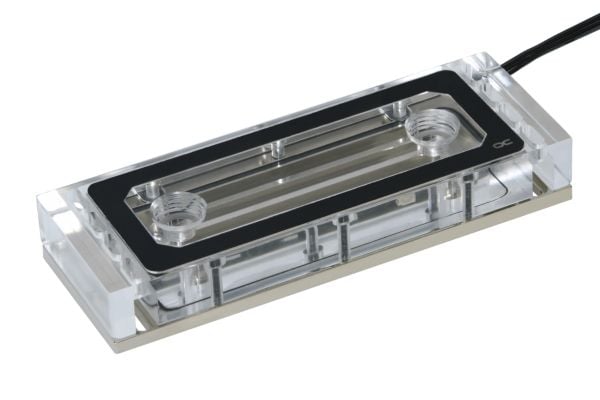 Alphacool 17467, Vannblokk, Akryl, Gjennomsiktig, 128 mm, 45 mm, 19 mm