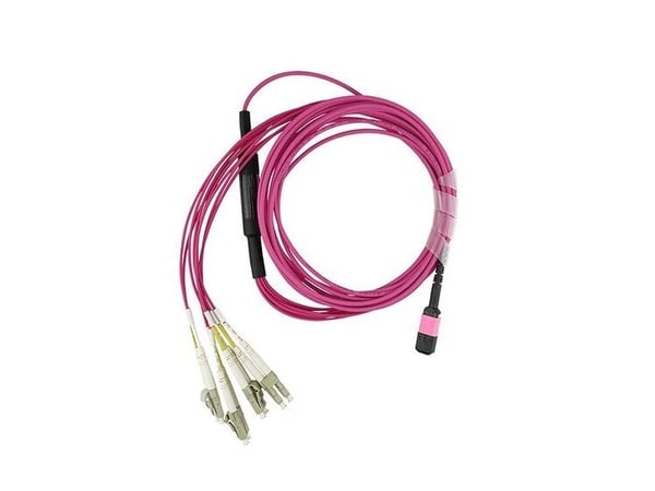 BlueOptics HH5CP, 3 m, OM4, MPO/UPC, 4x LC