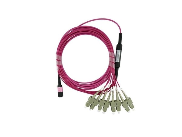 BlueOptics SFP5142FU1MKB, 1m, OM4, 4x SC/UPC, MPO/UPC