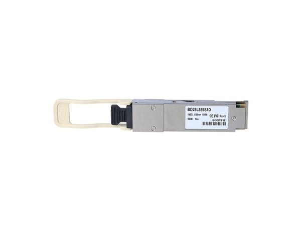 BlueOptics BO28L859S1D, Valokuitu, 100000 Mbit/s, QSFP28, MTP/MPO, 100 m, 100GBASE-SR4 BlueOptics BO28L859S1D, Valokuitu, 100000 Mbit/s, QSFP28, MTP/MPO, 100 m, 100GBASE-SR4