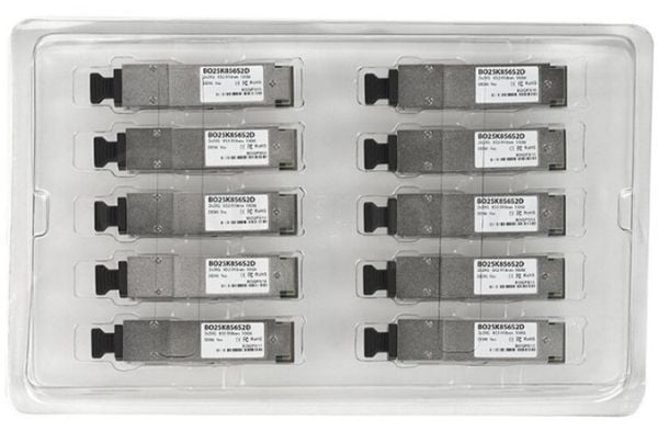 BlueOptics QSFP-40G-BD-RX-BO, Fiber optisk, 40000 Mbit/s, QSFP, 100 m, 918 nm, 40 Gigabit Ethernet