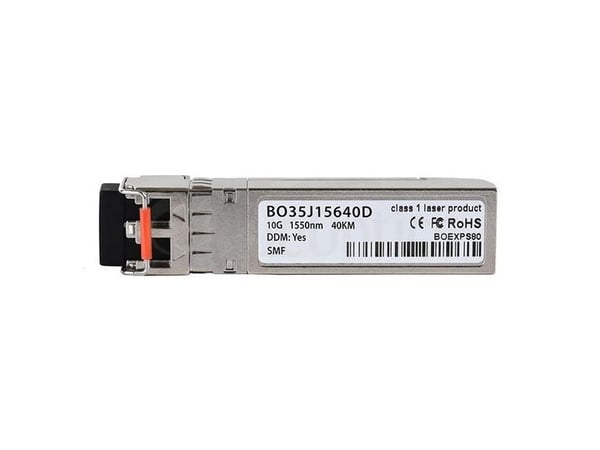 BlueOptics SFP-10G-ER-S-BO, Fiberoptik, 10000 Mbps, SFP+, LC, 40000 m, 1550 nm