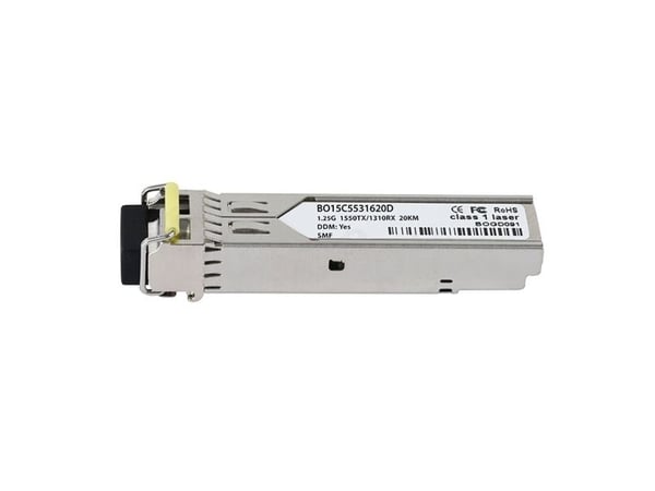 BlueOptics SF1G-SF15-BO, Fiberoptik, 1250 Mbit/s, SFP, SFP, BX-D, 20000 m BlueOptics SF1G-SF15-BO, Fiberoptik, 1250 Mbit/s, SFP, SFP, BX-D, 20000 m
